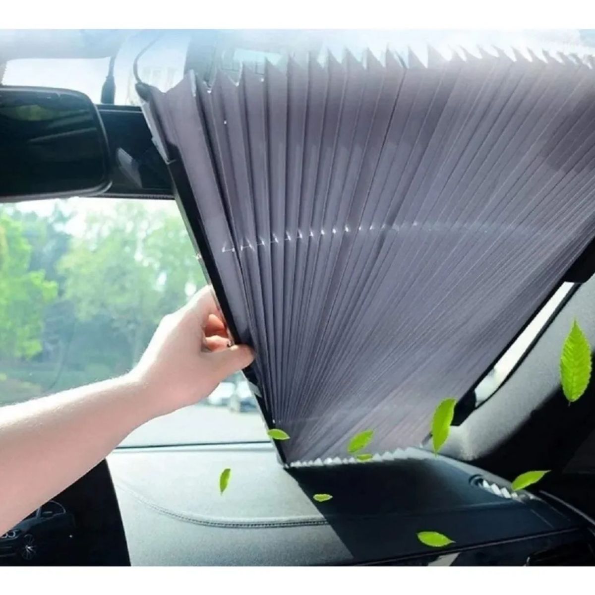 MOVI - Parasol Retráctil para Auto Cortina Plegable Universal