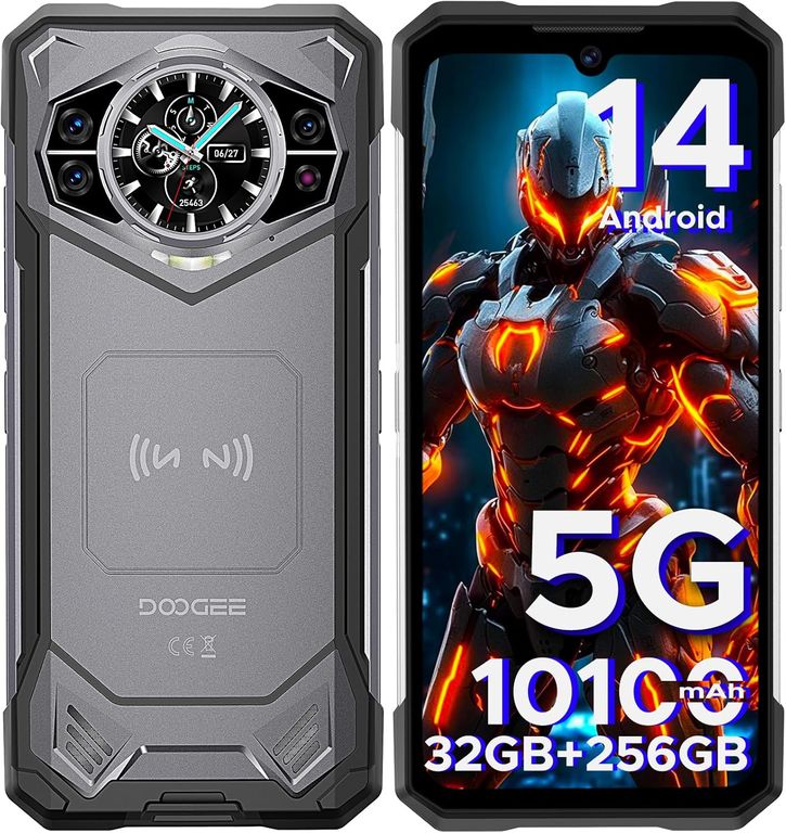 S200 5G Celular 32GB+256GB 10100mAh 100MP Smartphone-Gris