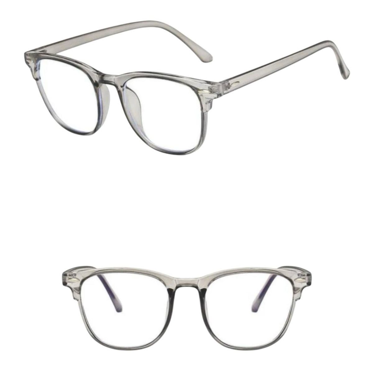 GENERICO - Lentes descanso con antirreflejo estilo clubmaster