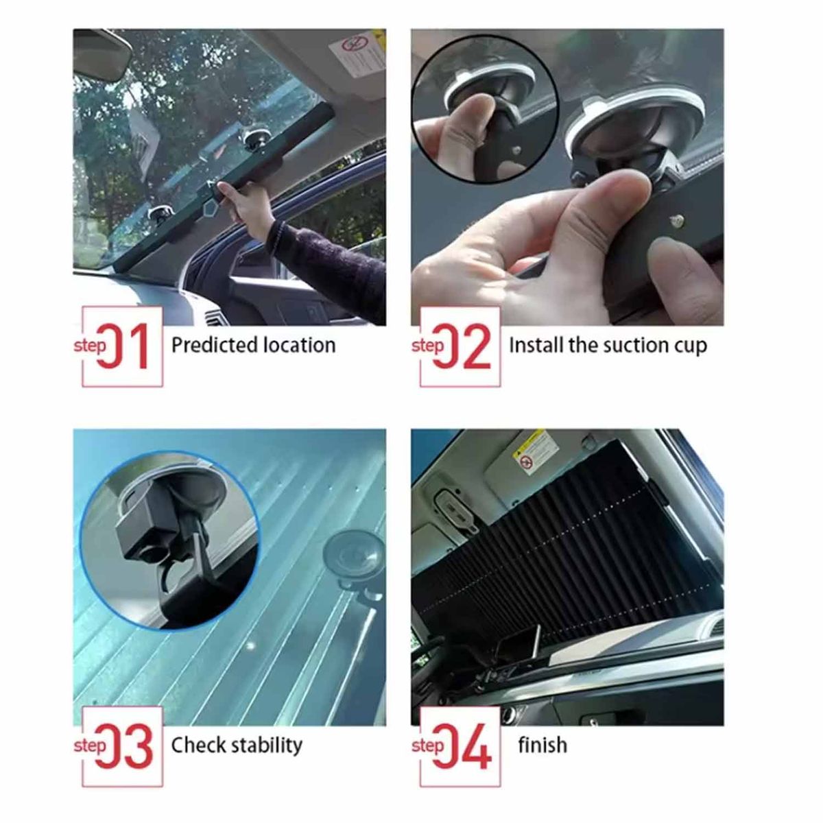 GENERICO - Parasol Retráctil para Autos y Camionetas XL