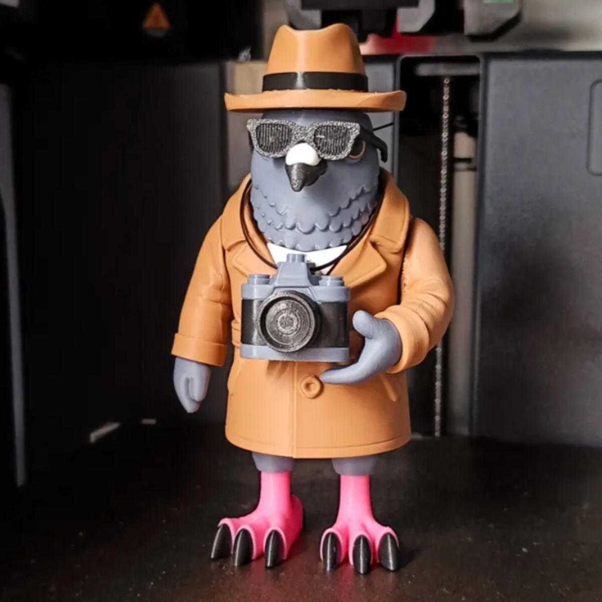 GENERICO - Juguete Italian Brainrot Articulado - Spioniro Golubiro