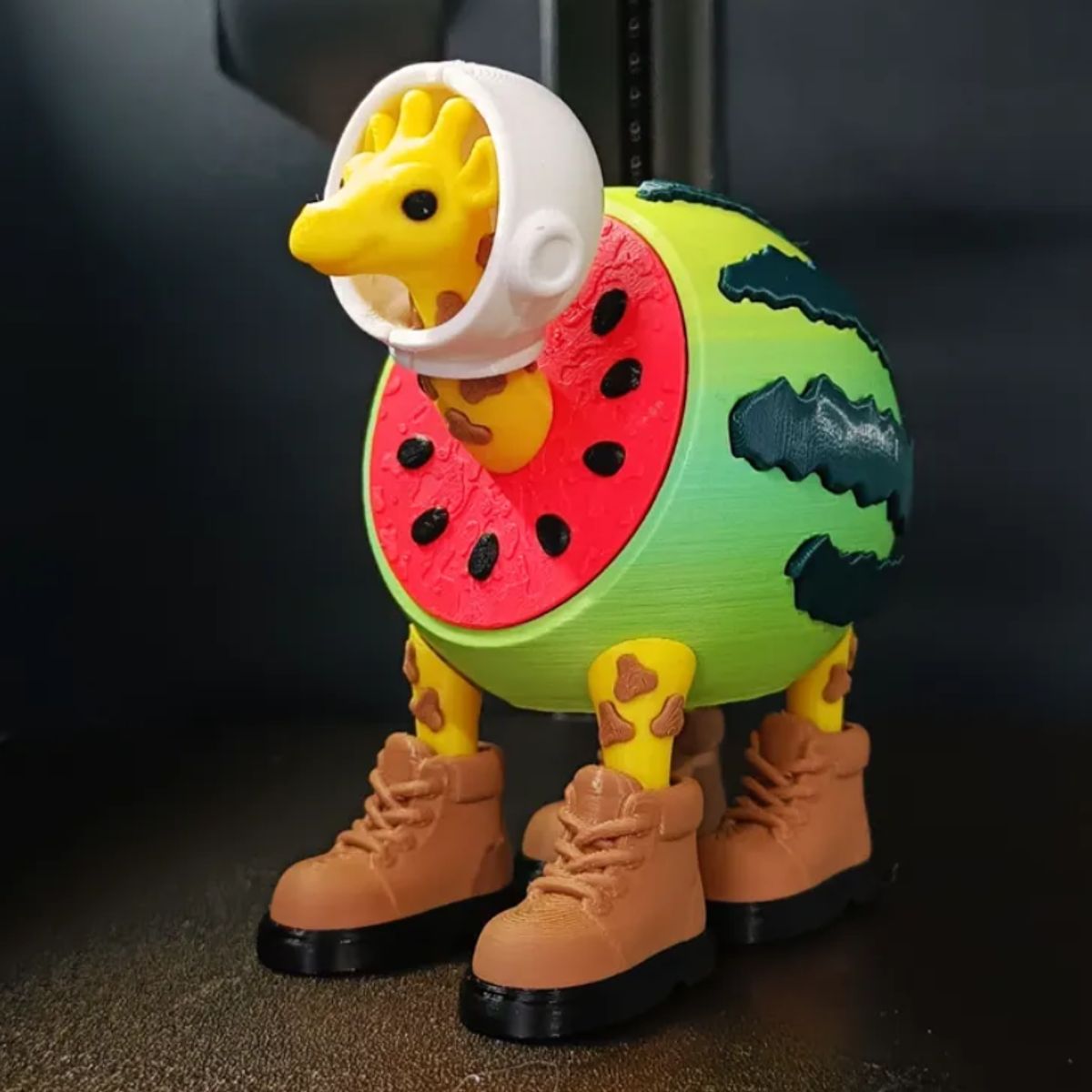 GENERICO - Juguete Italian Brainrot Articulado - Girafa Celeste