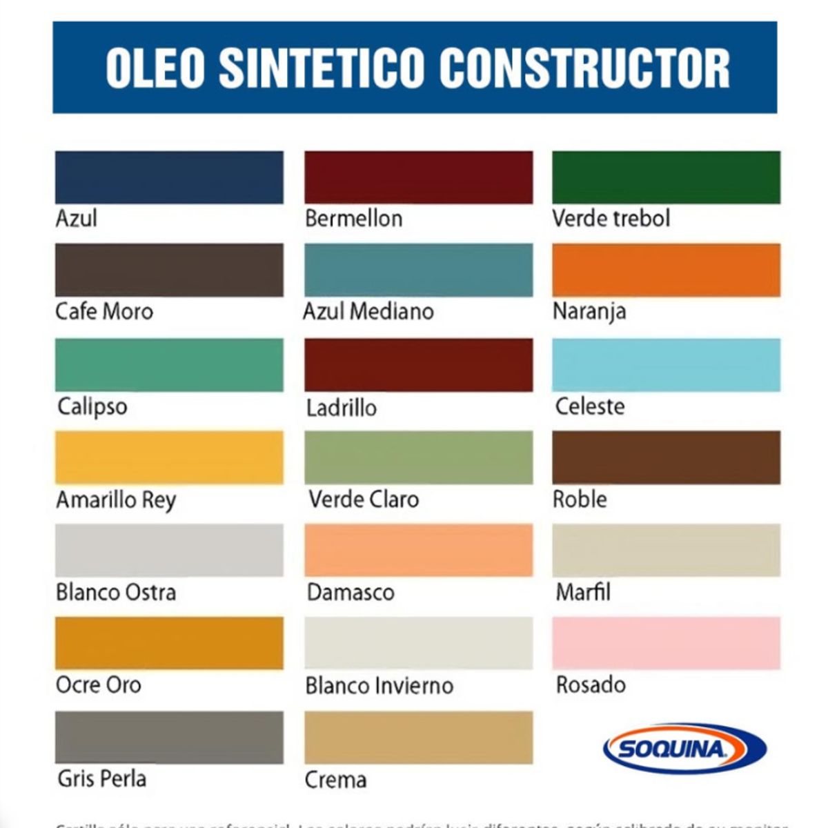 SOQUINA - OLEO BTE CONSTRUCTOR ROBLE un cuarto GL SOQUINA