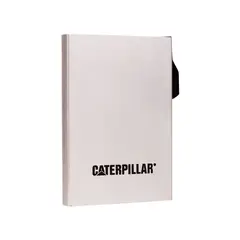 CAT - Billetera Boston Slide Up Plateado