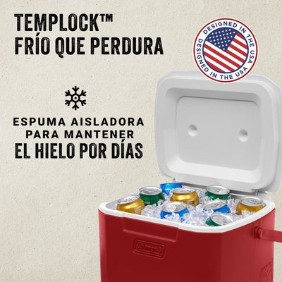 Imagen 2 del producto Cooler Chiller Rojo 15 Lt / 16 QT