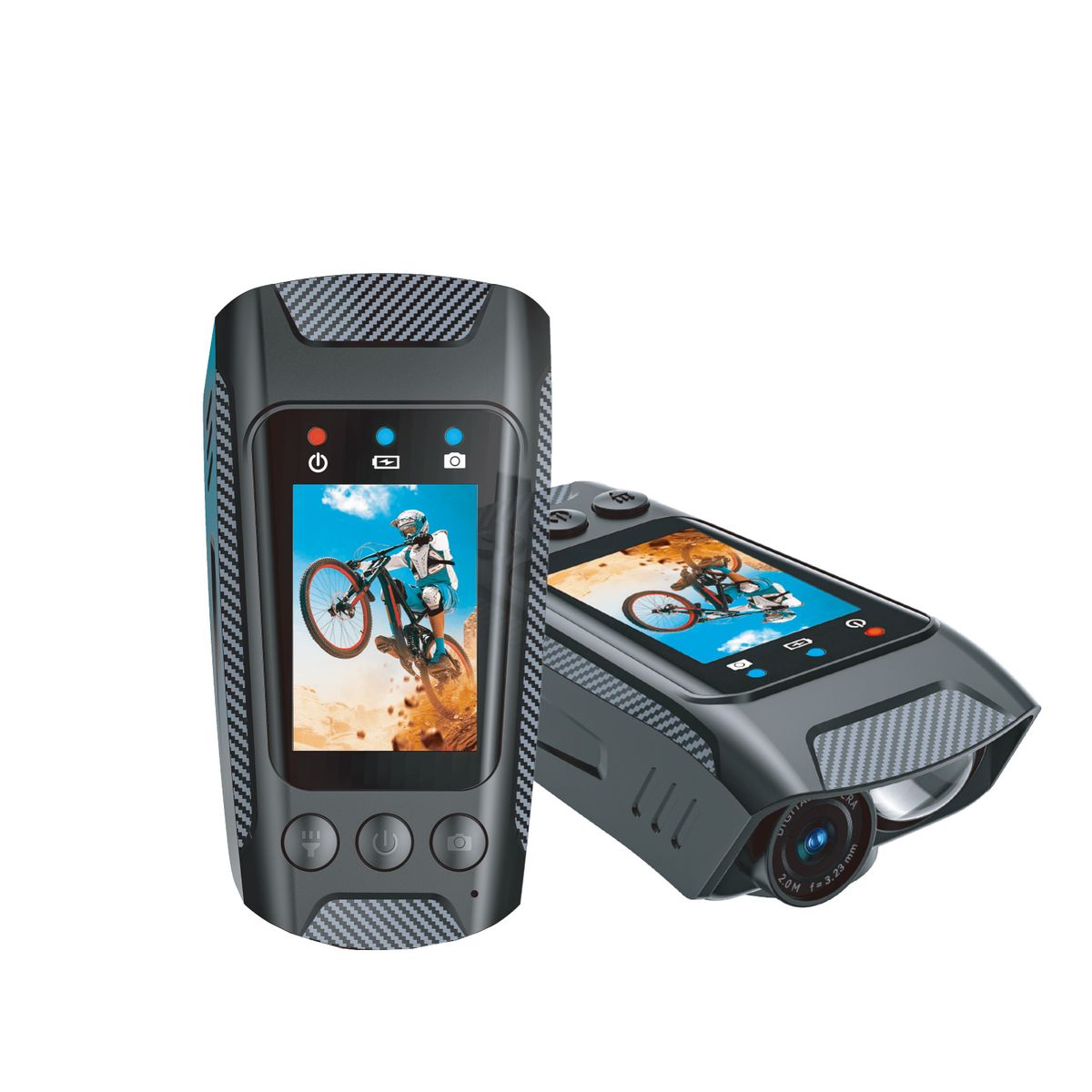 OVOTOUMI - TOUMI C3Pro Cámara deportiva de alta definición 4k - versión 64g