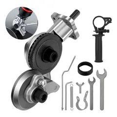 KUANGYE - Adaptador Taladro Eléctrico Placa De Metal Cortador Auxiliar