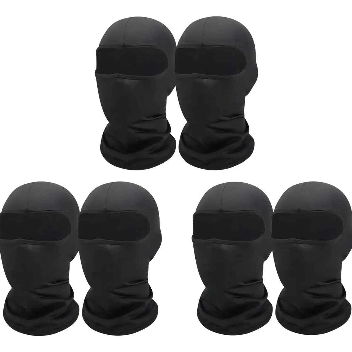KUANGYE - 6 Pack Bandana Pasamontañas Balaclava Táctico Máscara Moto