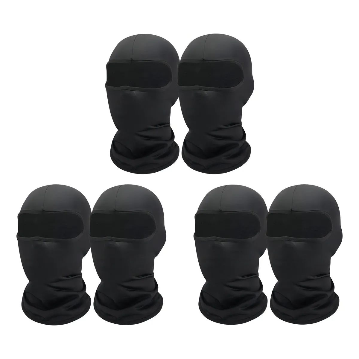 KUANGYE - 6 Pack Bandana Pasamontañas Balaclava Táctico Máscara Moto