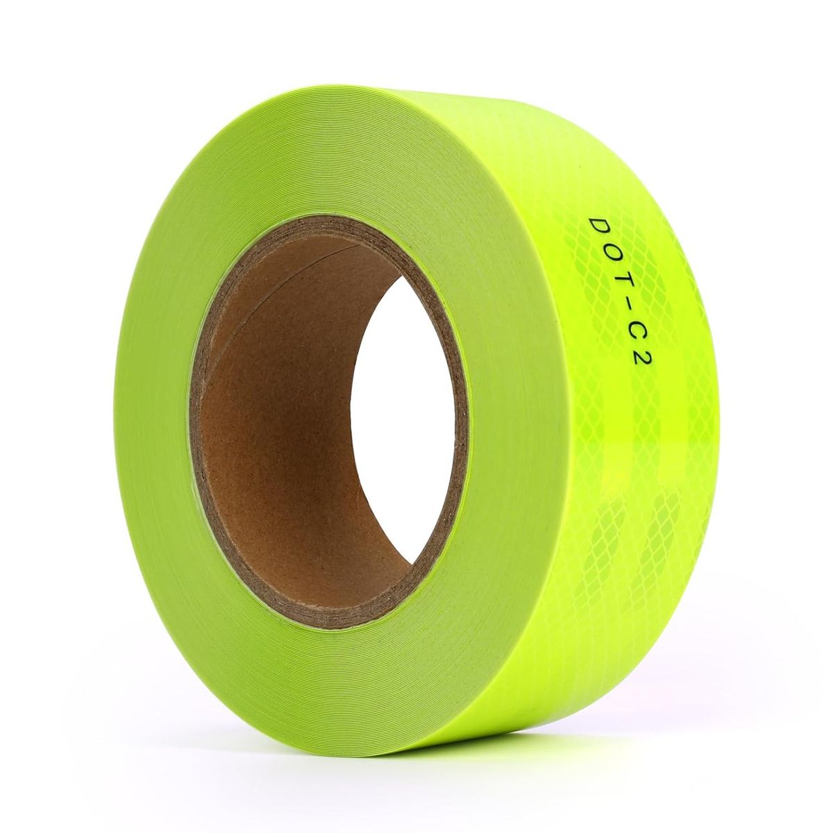 KUANGYE - Cinta Retrorreflectiva Reflectante Dotc2 45 Metros Verde