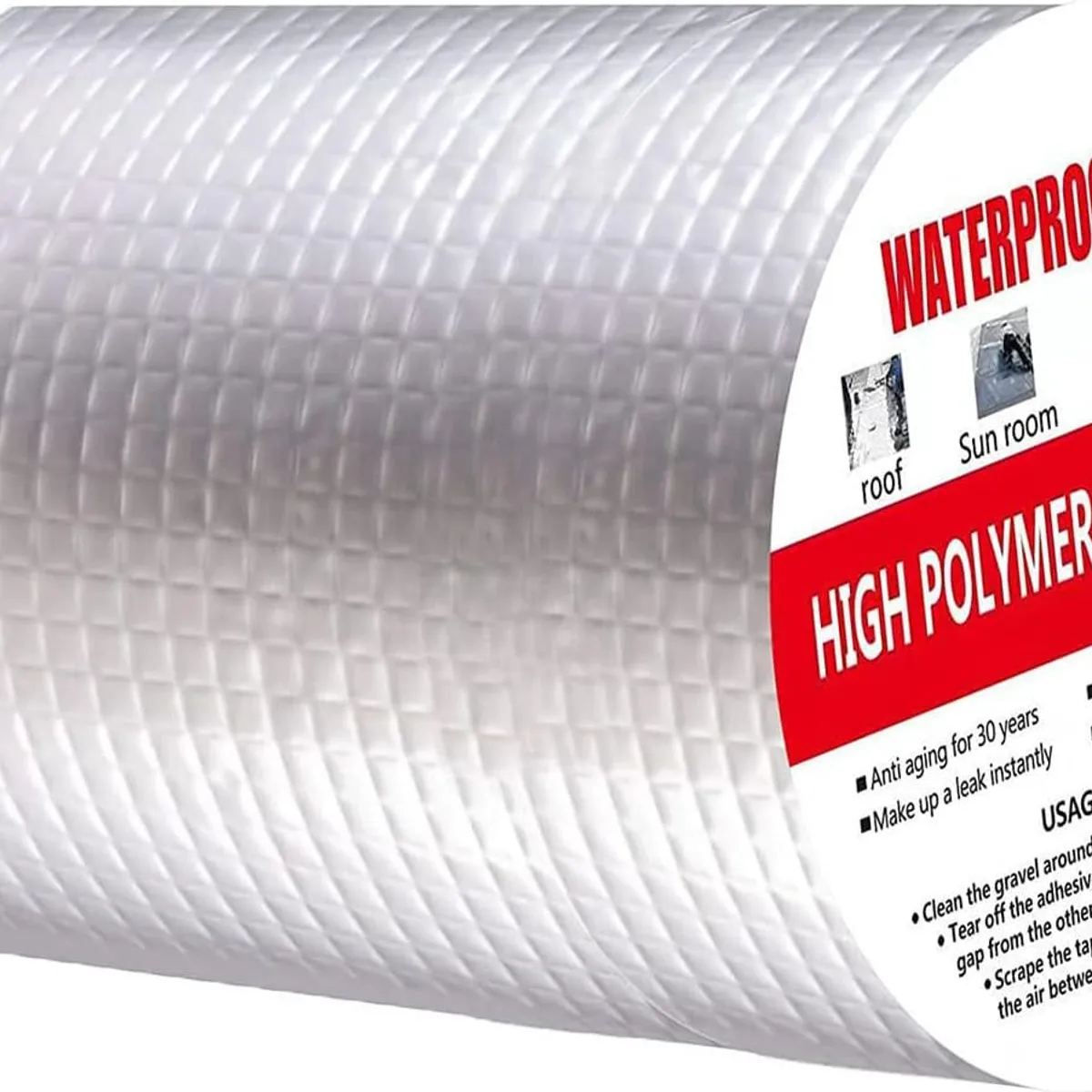 Cinta Sellador Butilo Techo Gotera Impermeable 20cmx5mtrs, marca KUANGYE - Foto Principal
