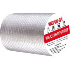 KUANGYE - Cinta Sellador Butilo Techo Gotera Impermeable 20cmx5mtrs