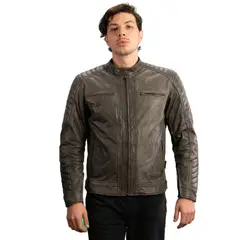 WINDESIGN - Chaqueta Moto Cuero Marca