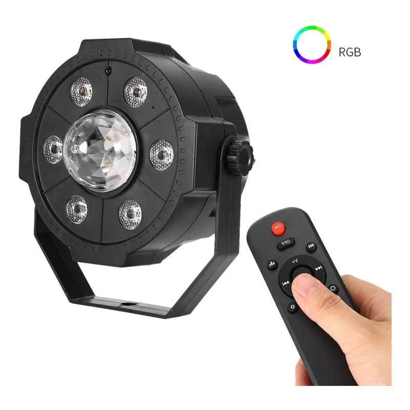 GENERICO - Luz Led Par Foco De Disco Fiesta