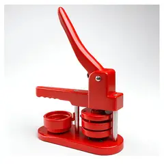 GENERICO - Maquina De Chapitas + 100 Unidades Chapitas 25 Mm + Cortador