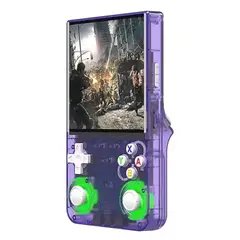 CORRERREY - Consola de videojuegos portátil R36Ultra Retro Linux IPS 4,0 pulgadas