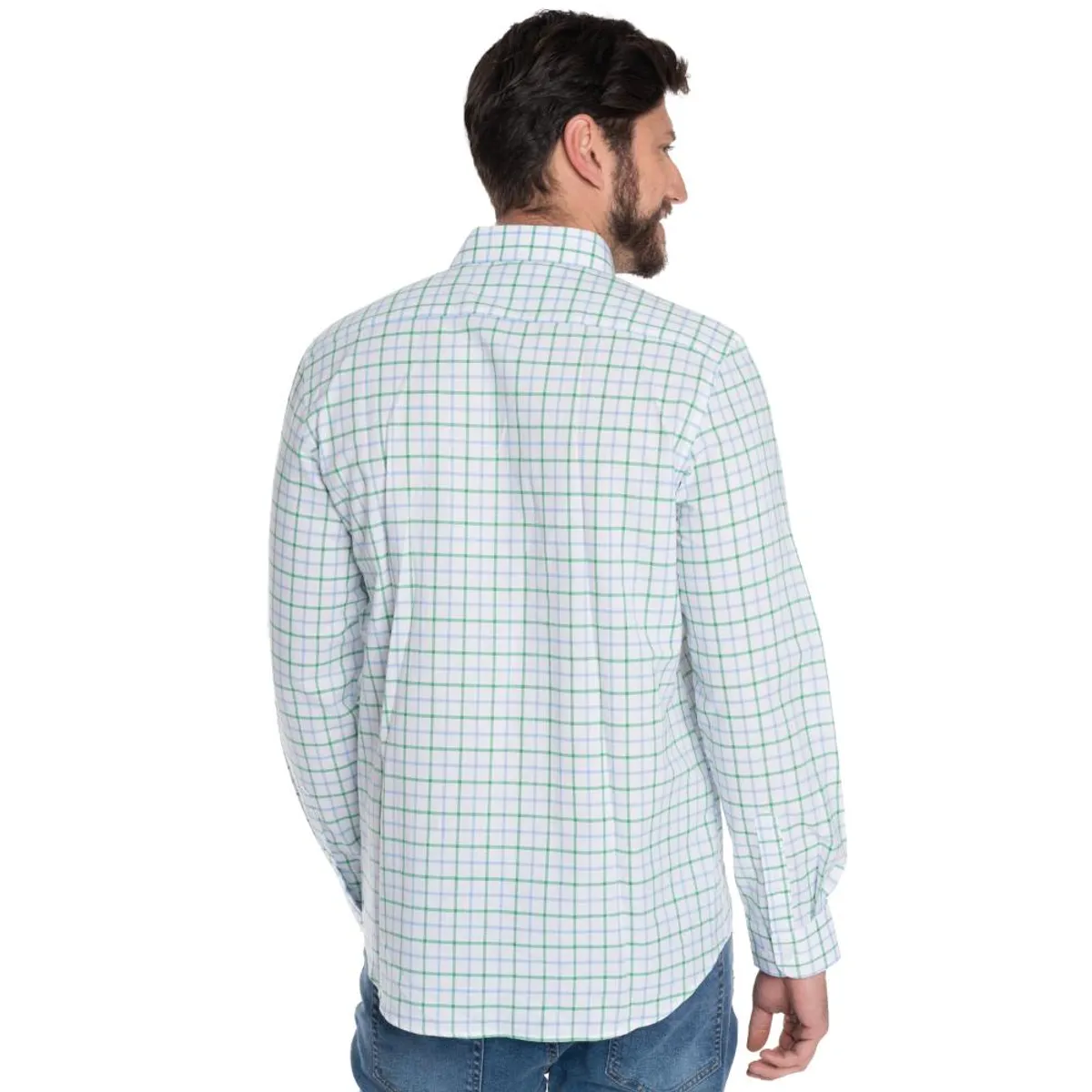 POTROS - CAMISA HOMBRE CASUAL MANGA LARGA OXFORD LONDRES - POTROS