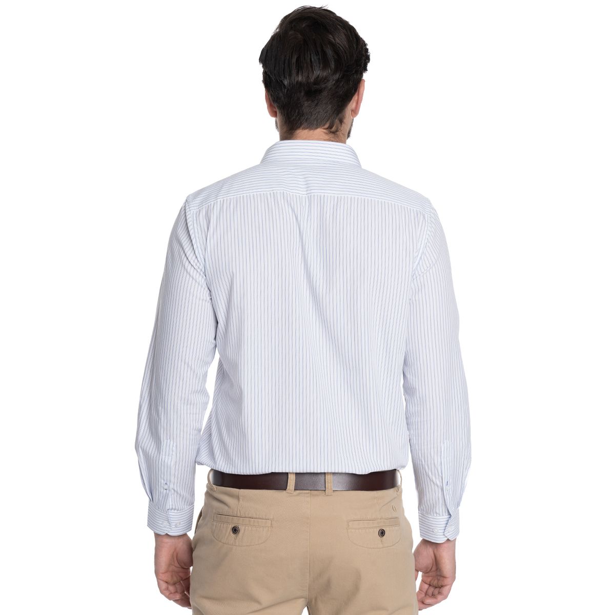 POTROS - CAMISA HOMBRE FORMAL MANGA LARGA TREVIRA LISTADA BILBAO