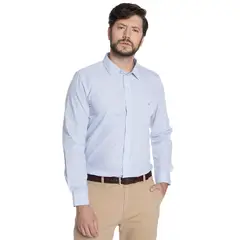 POTROS - CAMISA HOMBRE FORMAL MANGA LARGA TREVIRA LISTADA BILBAO