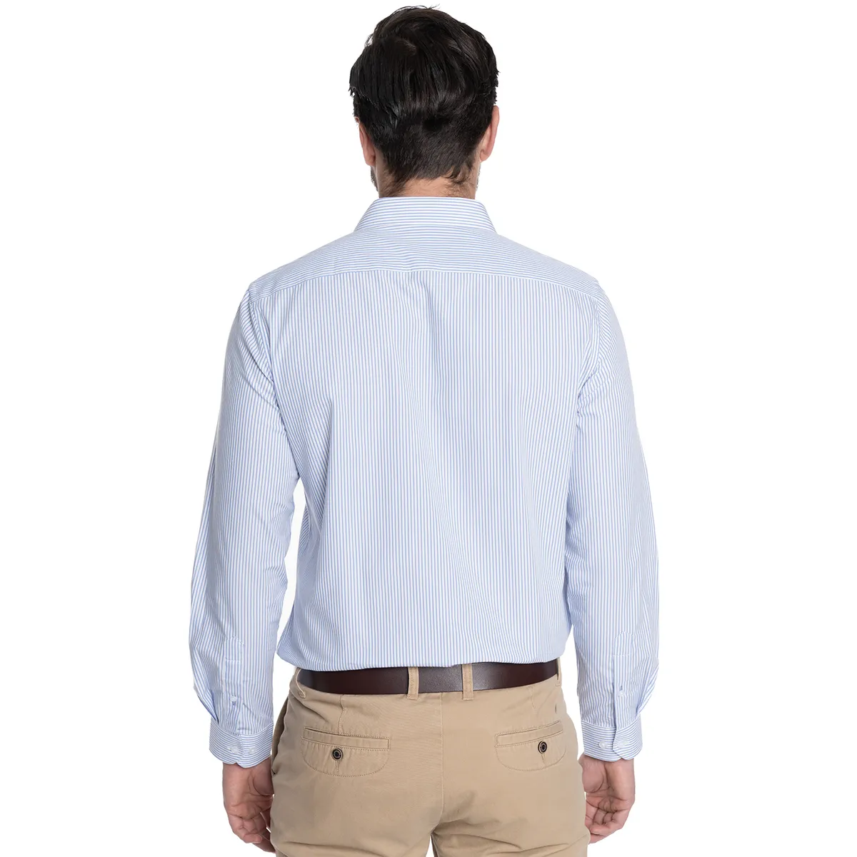 POTROS - CAMISA HOMBRE FORMAL MANGA LARGA TREVIRA LISTADA BILBAO
