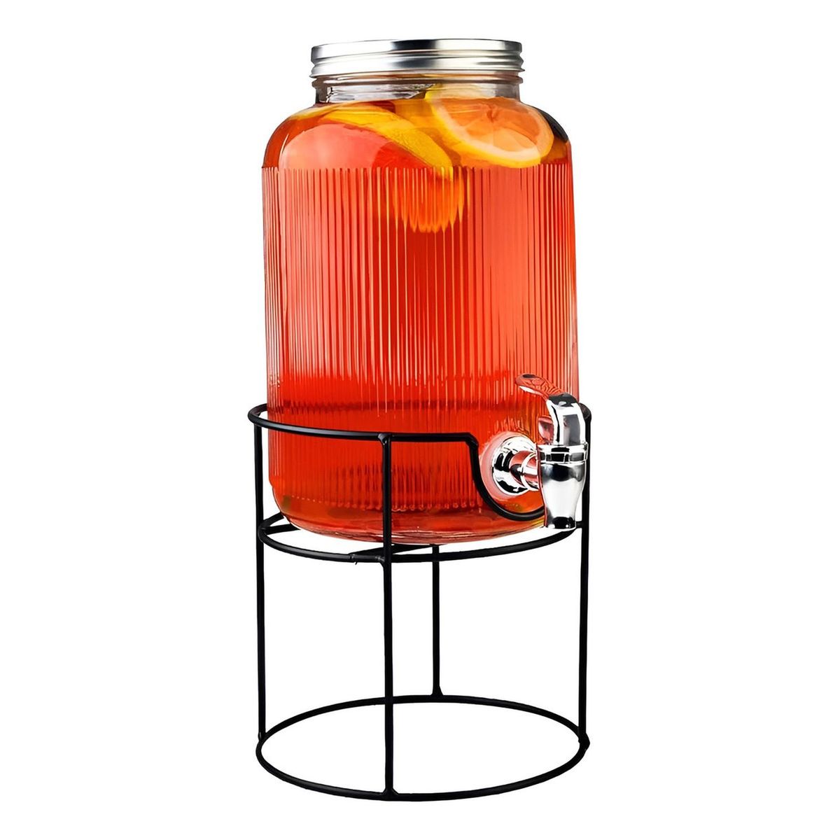 PASTELERIUSCL - Dispensador De Jugos Acanalado Con Atril Dispensadores 38l