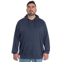 POLERÓN HOMBRE HOODIE PUÑOS Y CINTURA PRETINA - KITTING