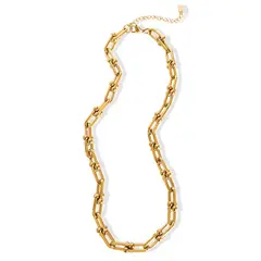 LUX JOYAS - Collar Baño Oro 18k Herradura