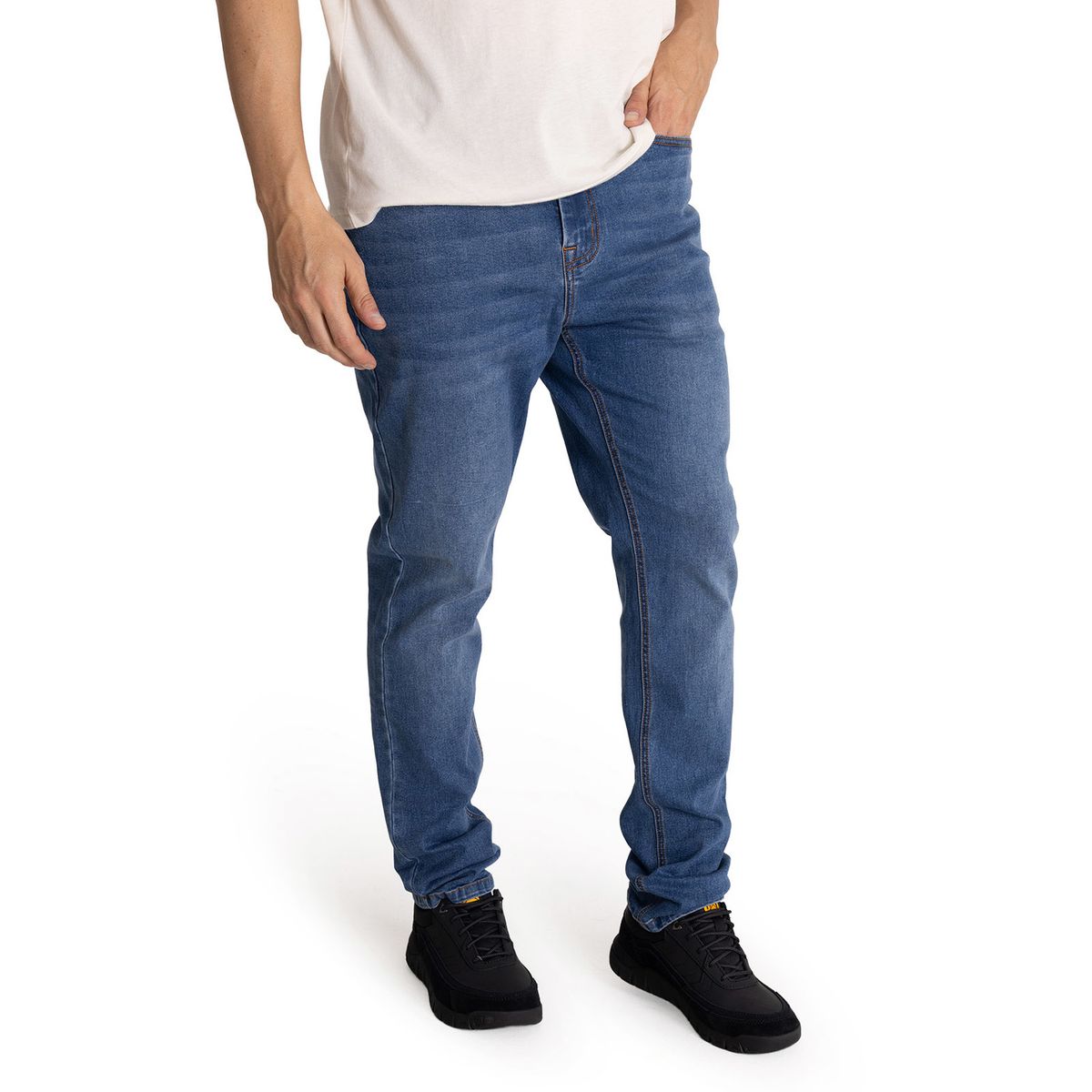 CAT - Jeans Stretch Hombre Skinny Azul CAT