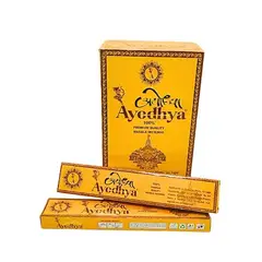 GENERICO - Ayodhya Incienso Premium Quality Masala Caja 12 unidades de 15 gr