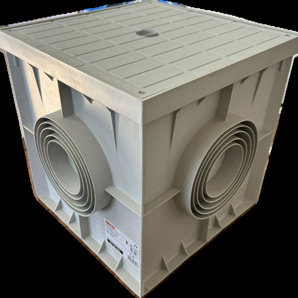 GEWISS - Cámara De Paso  Registro 300x300 Con Tapa - Gewiss