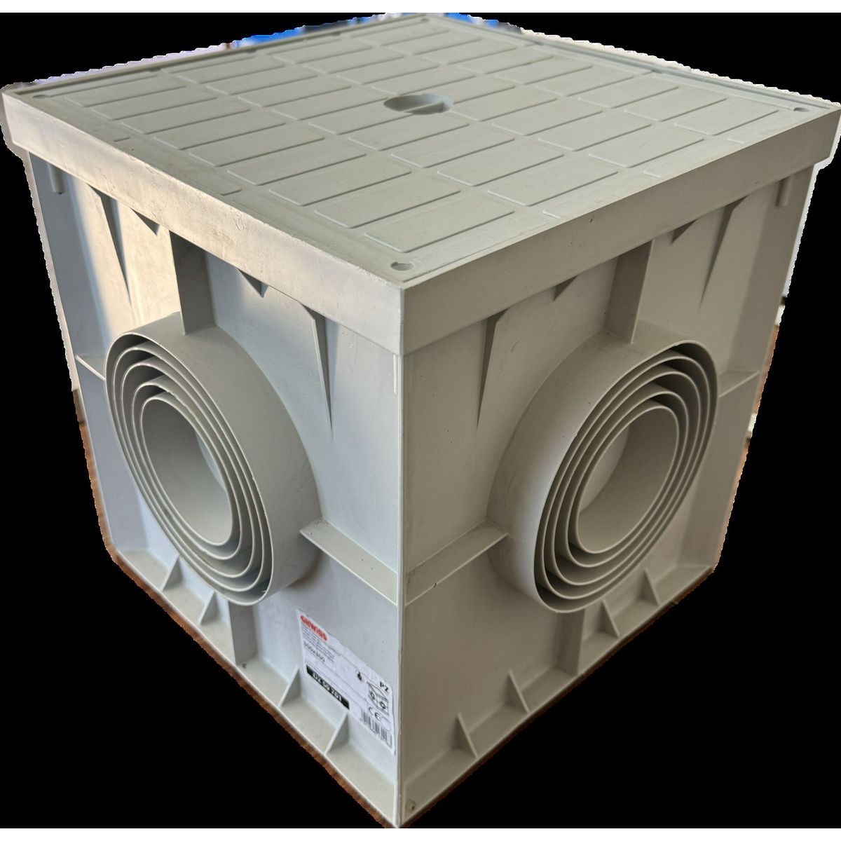 GEWISS - Cámara De Paso  Registro 300x300 Con Tapa - Gewiss