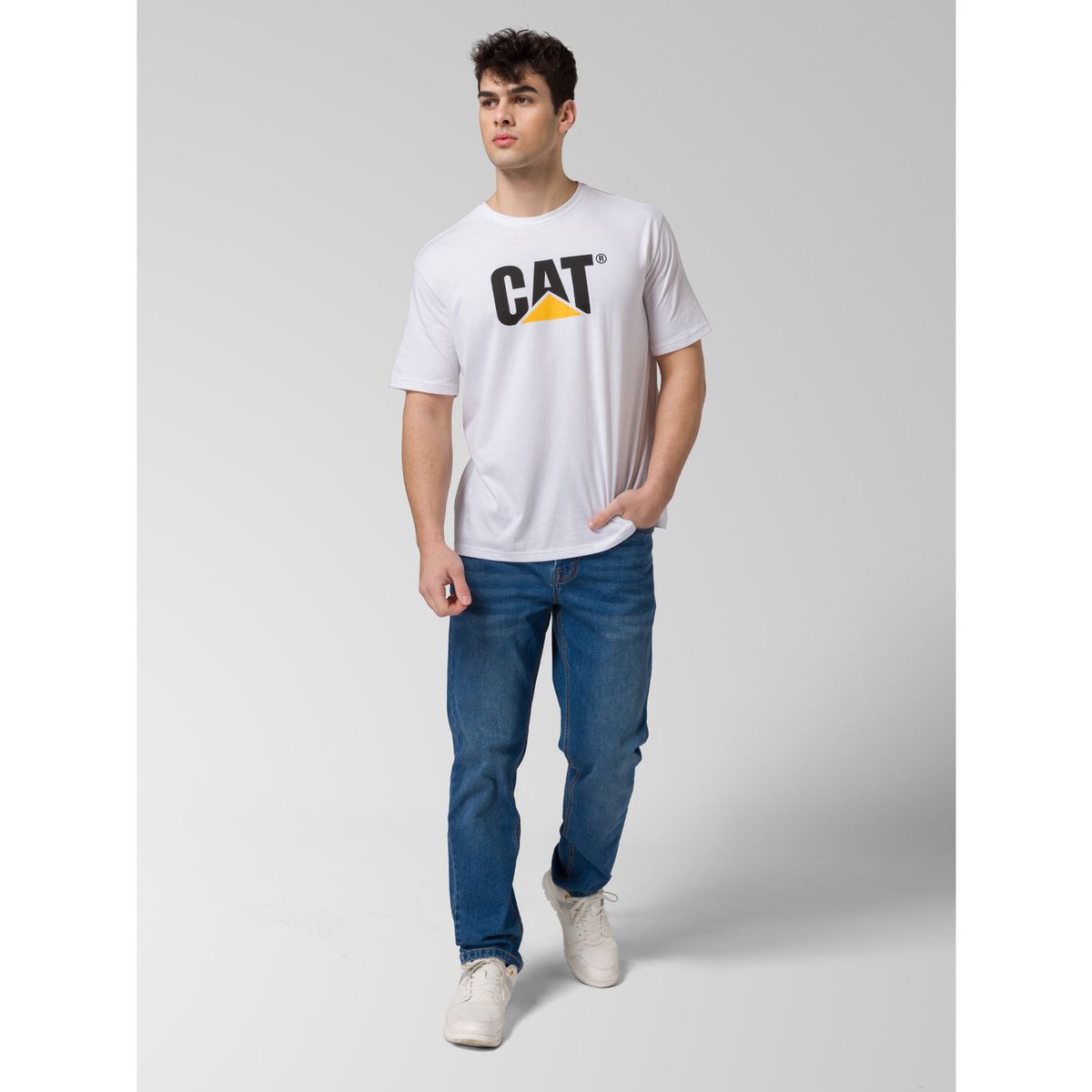 CAT - Jeans Stretch Hombre Straight Negro CAT