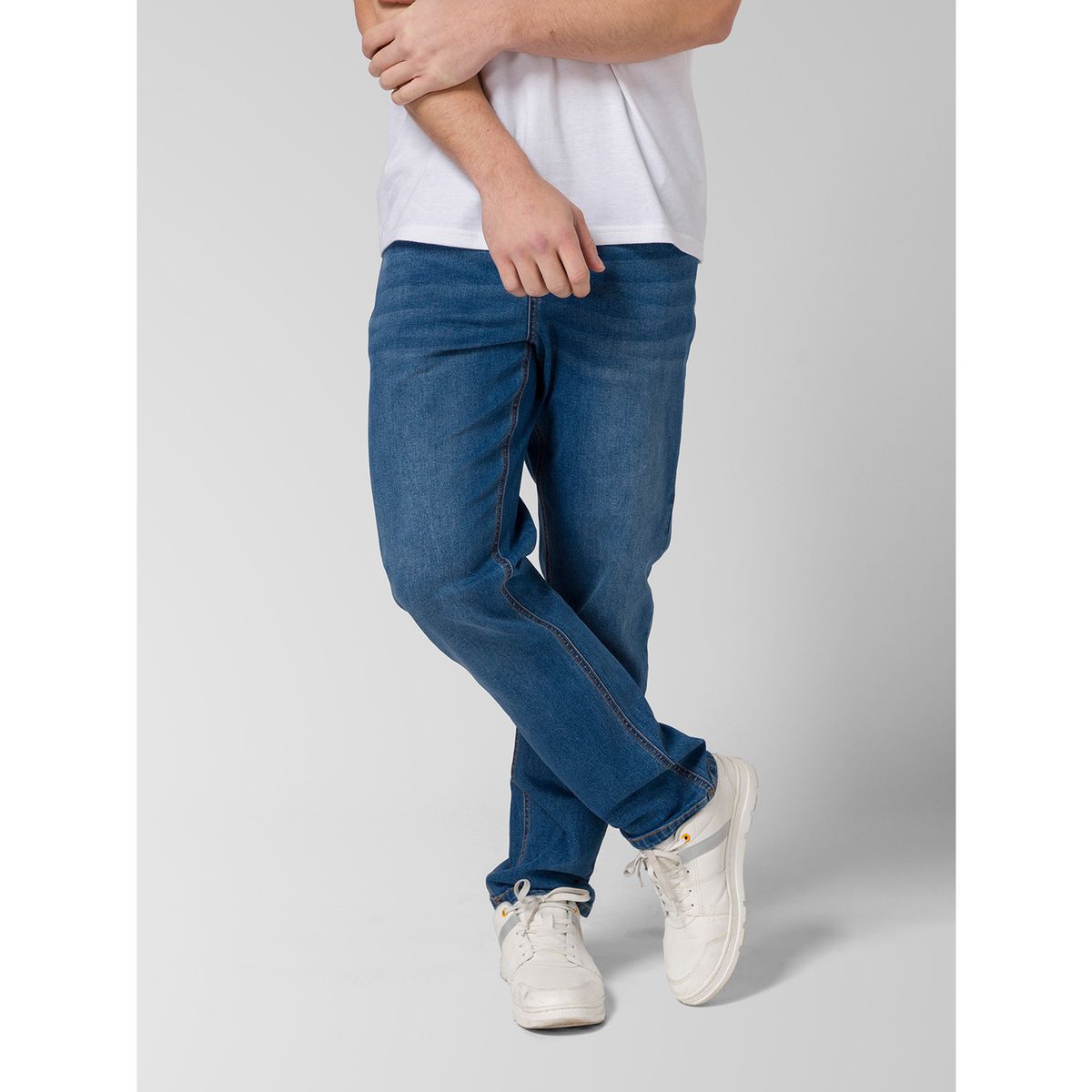 CAT - Jeans Stretch Hombre Straight Negro CAT