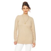 SWEATER MANGA LARGA SOLID