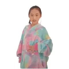 IRM - Poleron Sherpa Para Niñas Invierno Reversible Suave MULTICOLOR - Rosa 7-8 años