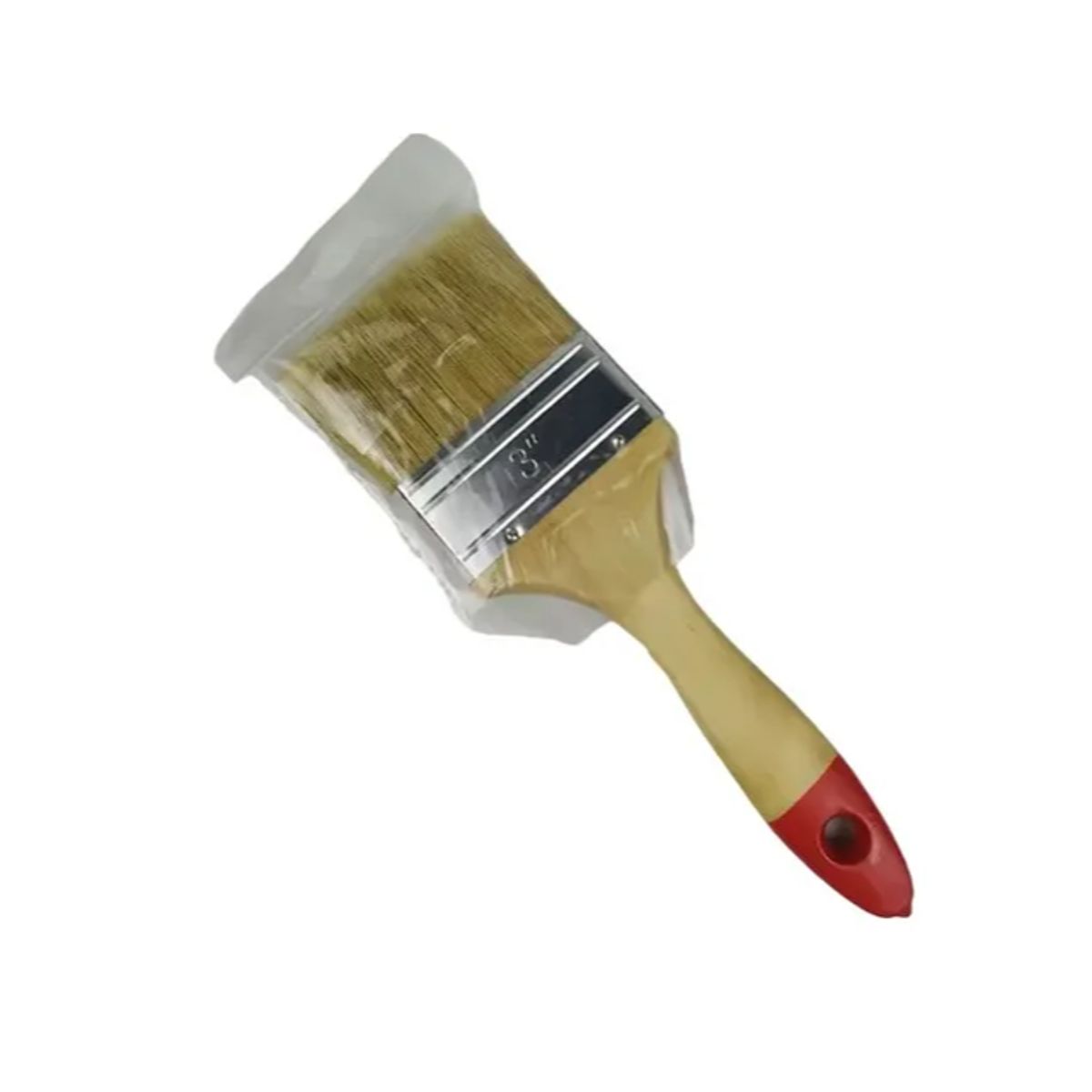 GENERICO - Brocha Para Pintar Mango De Madera 3 Pulgadas 76mm / S 00996