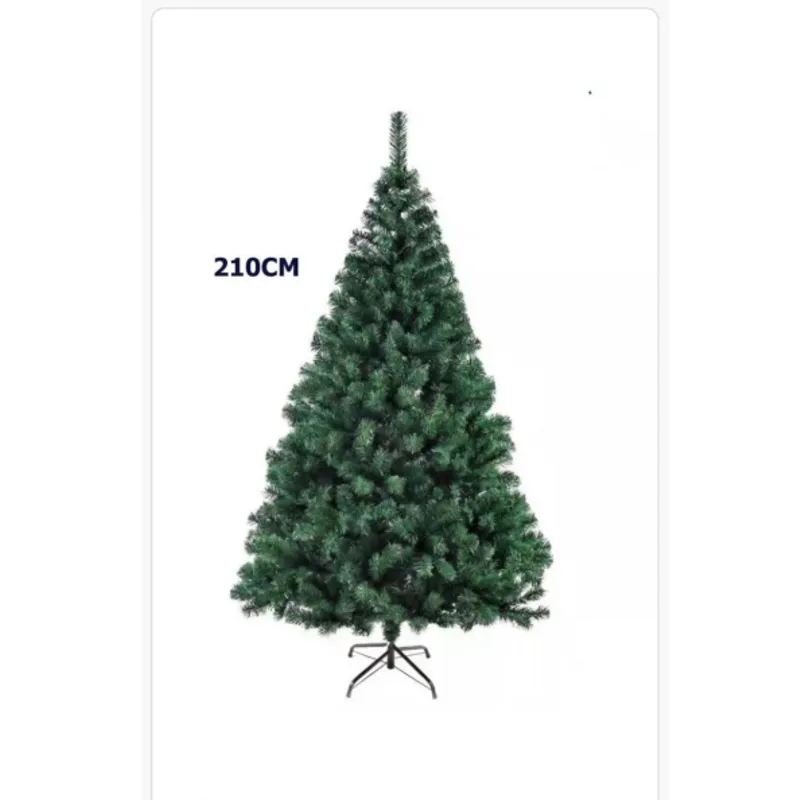 ANGELES DEL HOGAR - ARBOL DE NAVIDAD ARTIFICIAL DE PINO FRONDOSO 210CM SDS36