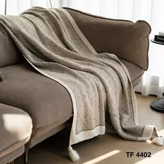 GENERICO - Mantas de sillón tejidas