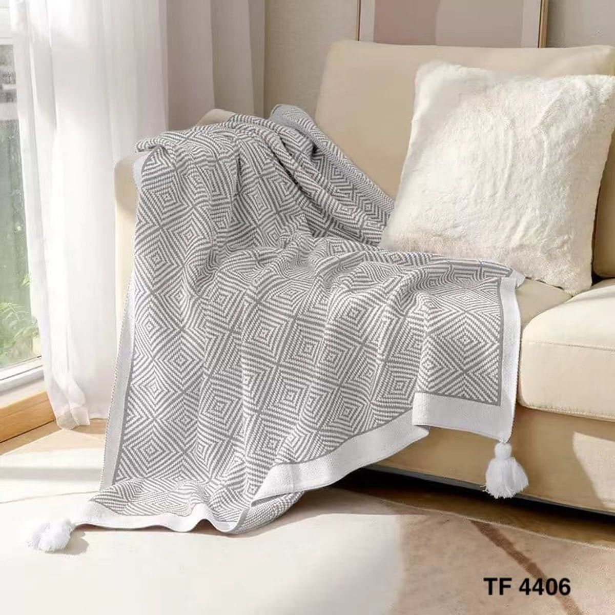 GENERICO - Mantas de sillón tejidas