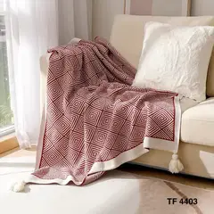 GENERICO - Mantas de sillón tejidas