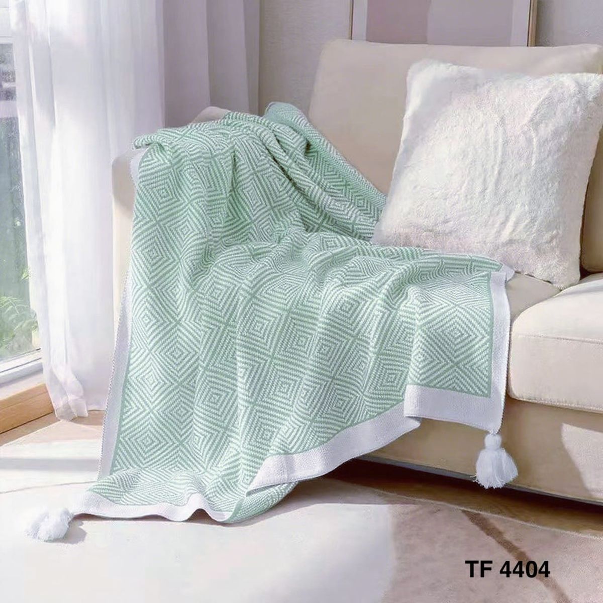 GENERICO - Mantas de sillón tejidas