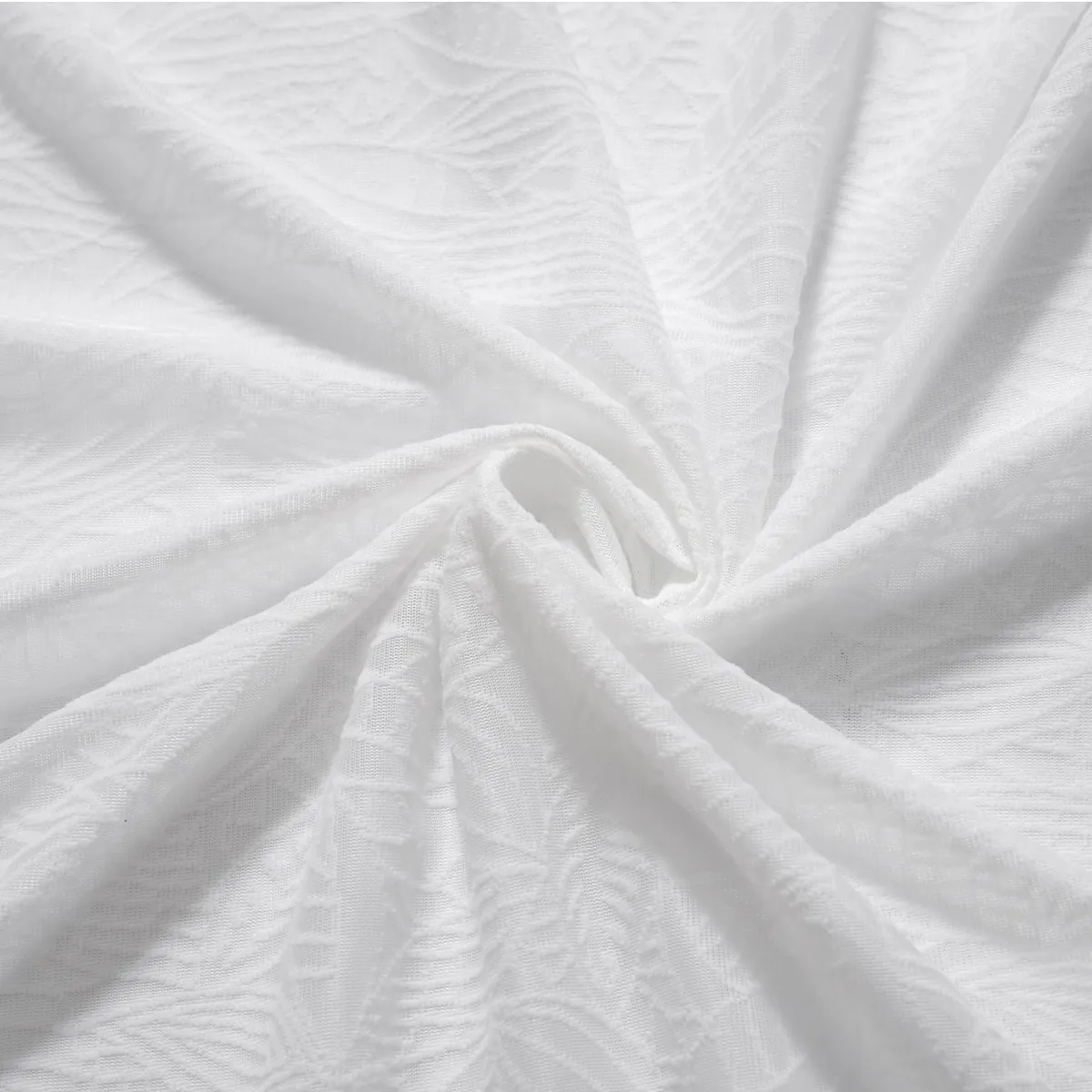 OKAY - Visillo Romantico Con Disenos 140x220 Cm 2 Paños TC-031