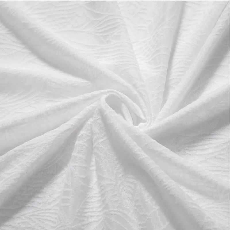 GENERICO - Visillo Romantico Con Disenos 140x220 Cm 2 Paños TC-031
