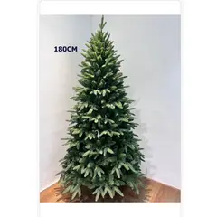 ANGELES DEL HOGAR - ARBOL DE NAVIDAD ARTIFICIAL HOJA REALISTA 180CM SDS50