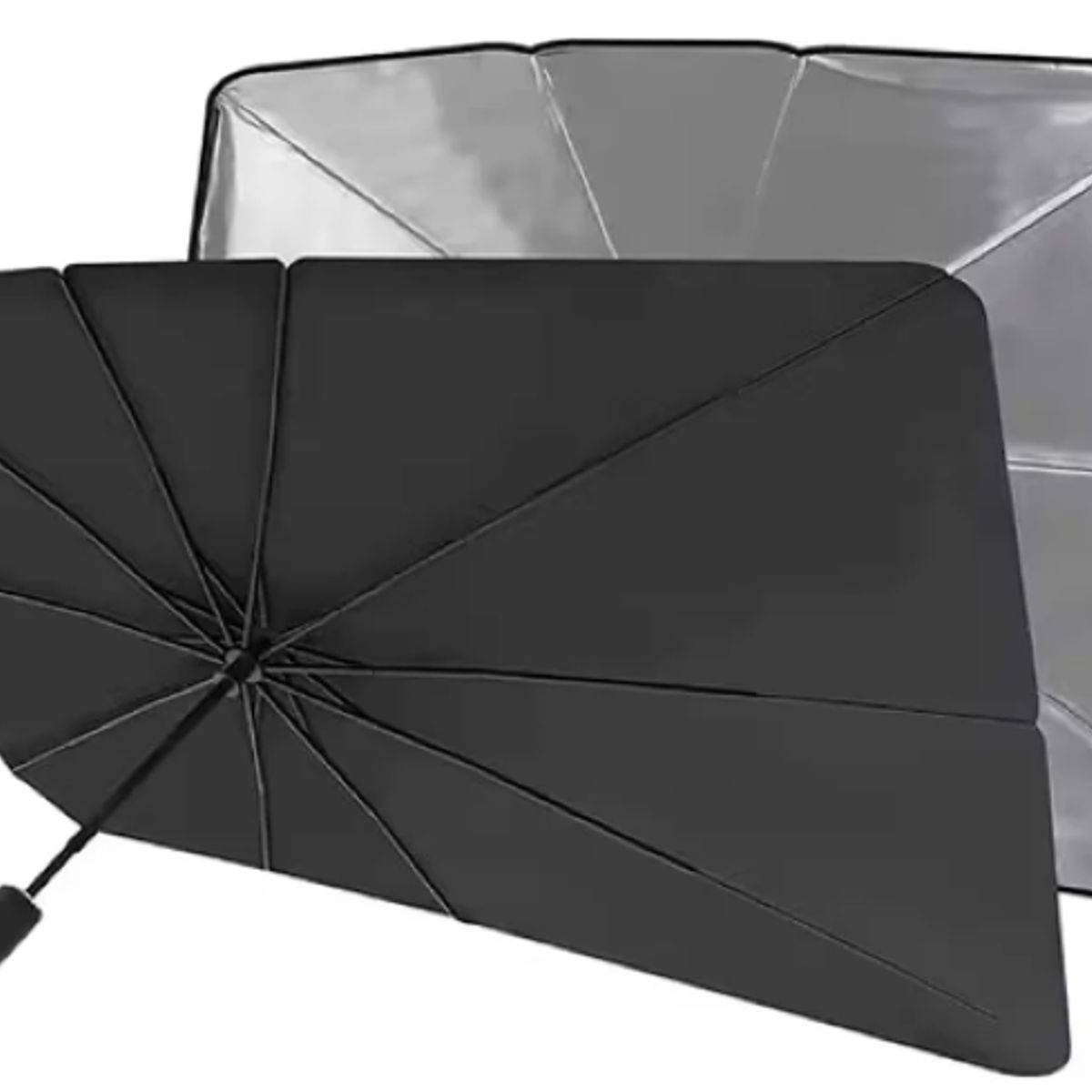 GENERICO - Sombrilla Parasol Parabrisas Automovil  Retractil