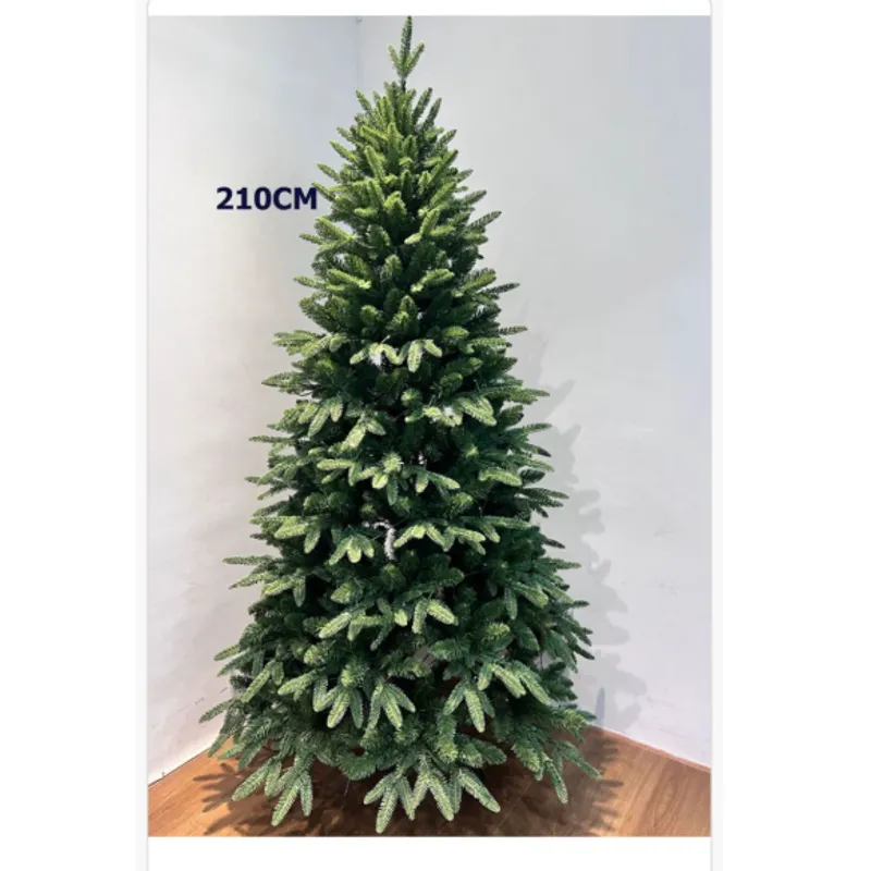 ANGELES DEL HOGAR - ARBOL DE NAVIDAD ARTIFICIAL HOJA REALISTA 210CM SDS51