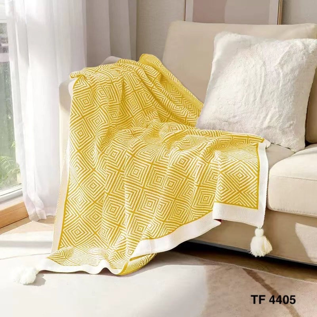 GENERICO - Manta para sillones tejidas