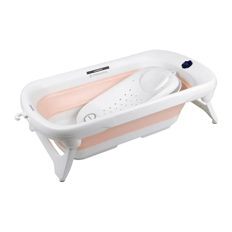 CARESTINO - Tina Plegable Carestino con Soporte Amalfi 50L Rosa