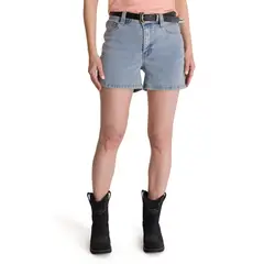 CAT - Short Denim Mujer 5 Bolsillos Azul Claro