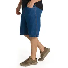 CAT - Short Denim Hombre Utility Azul